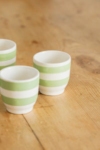 Irish Pottery Egg Cups (Set of 4)