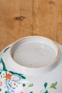 Chinese Qianlong Floral Porcelain Bowl